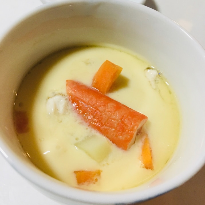 おうちであるもの!茶碗蒸し